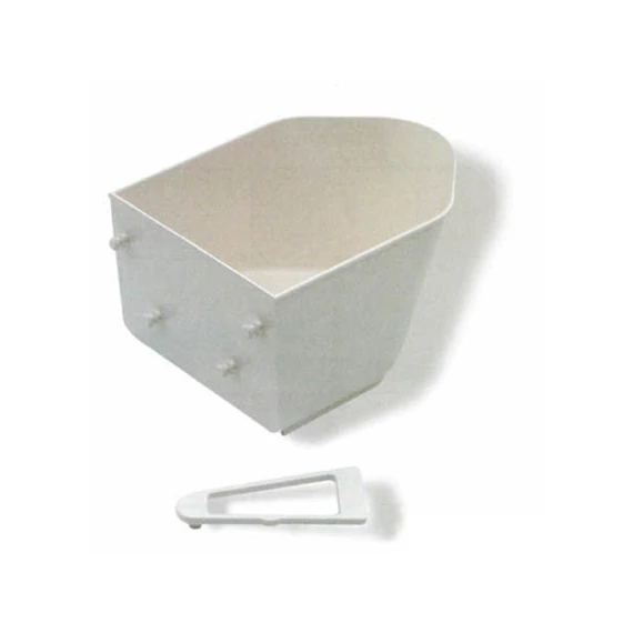 Fűszertartó fiók előlap nélkül 120x80x145mm Fehér - 10006400100 - 00006400100